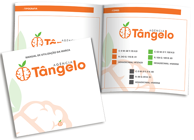 Imagem do Manual de Marca - Ag�ncia T�ngelo