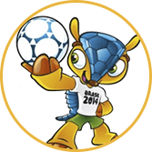 Mascote da marca Copa do Mundo do Brasil - Ag�ncia T�ngelo