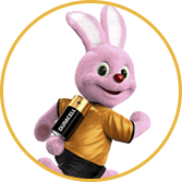 Mascote da marca Duracell - Ag�ncia T�ngelo