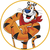 Mascote da marca Kellogs - Ag�ncia T�ngelo