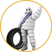 Mascote da marca Pneus Michelin - Agncia Tngelo