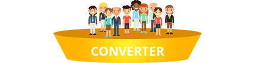 �cone Funil de Vendas Converter - Ag�ncia T�ngelo