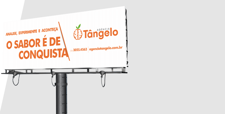 Imagem de Outdoor com publicidade - Ag�ncia T�ngelo