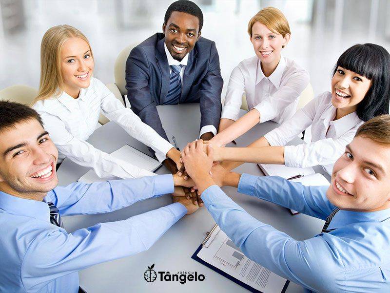 Lidere alcanando o mximo de sua equipe - Agncia Tngelo