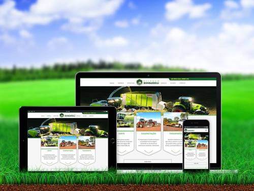 Desenvolvimento de Site - Silagem Bombardelli