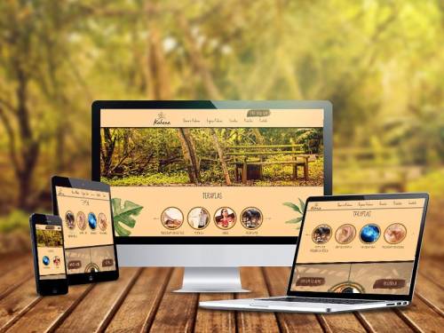 Desenvolvimento de Site - Kahena