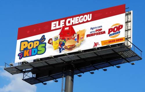 Campanha Publicitária - POP Burger